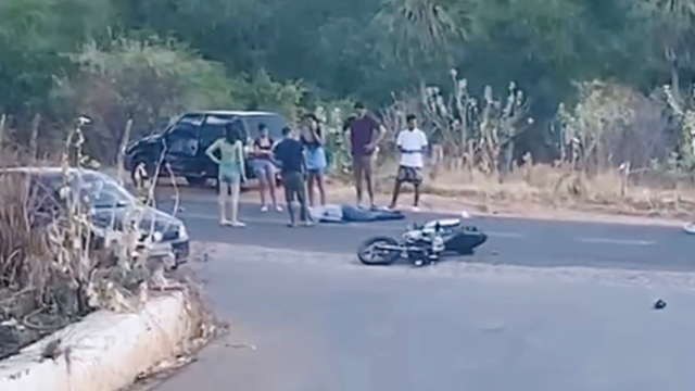 Motoboy morre em colisão com carro na PI-375, em Picos