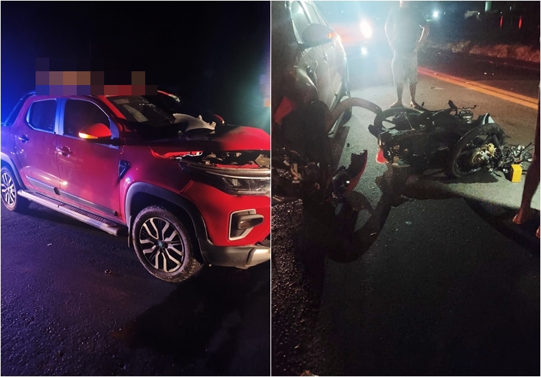 Motociclista de 56 anos morre após colisão frontal na BR-316 em Picos