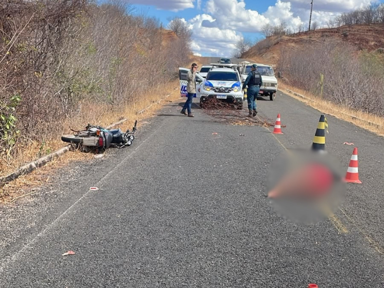 Motociclista morre em acidente na região de Picos