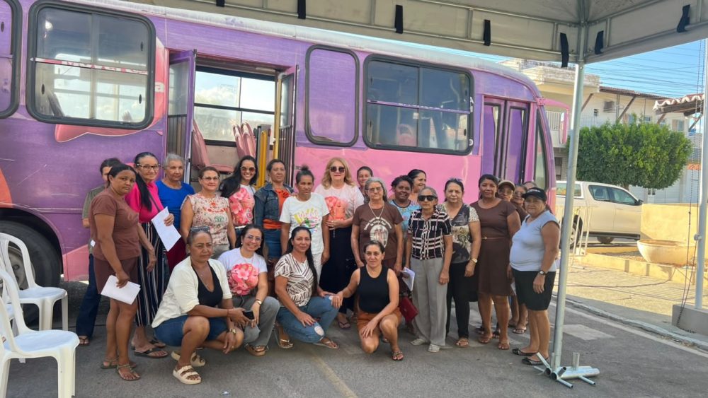 Carreta da Mamografia realiza atendimentos em Alagoinha do Piauí