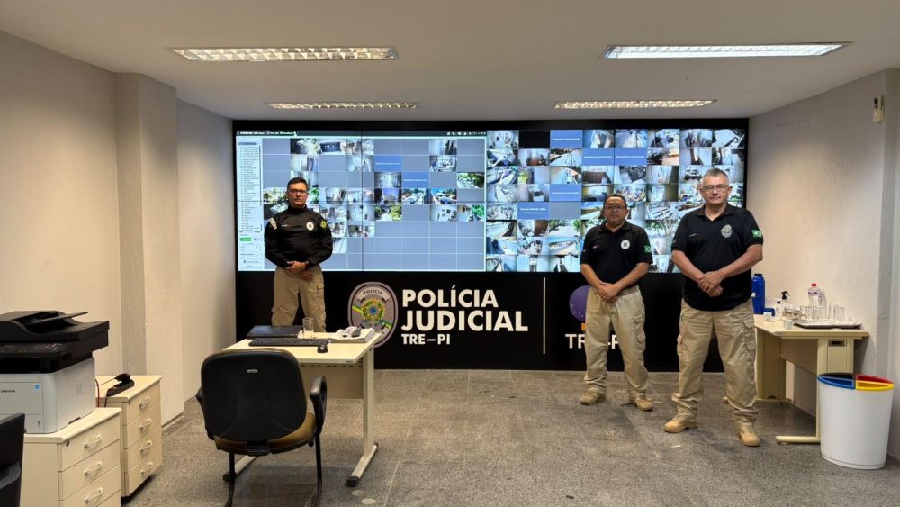 TRE conta com 700 câmeras e monitoramento 24h dos cartórios